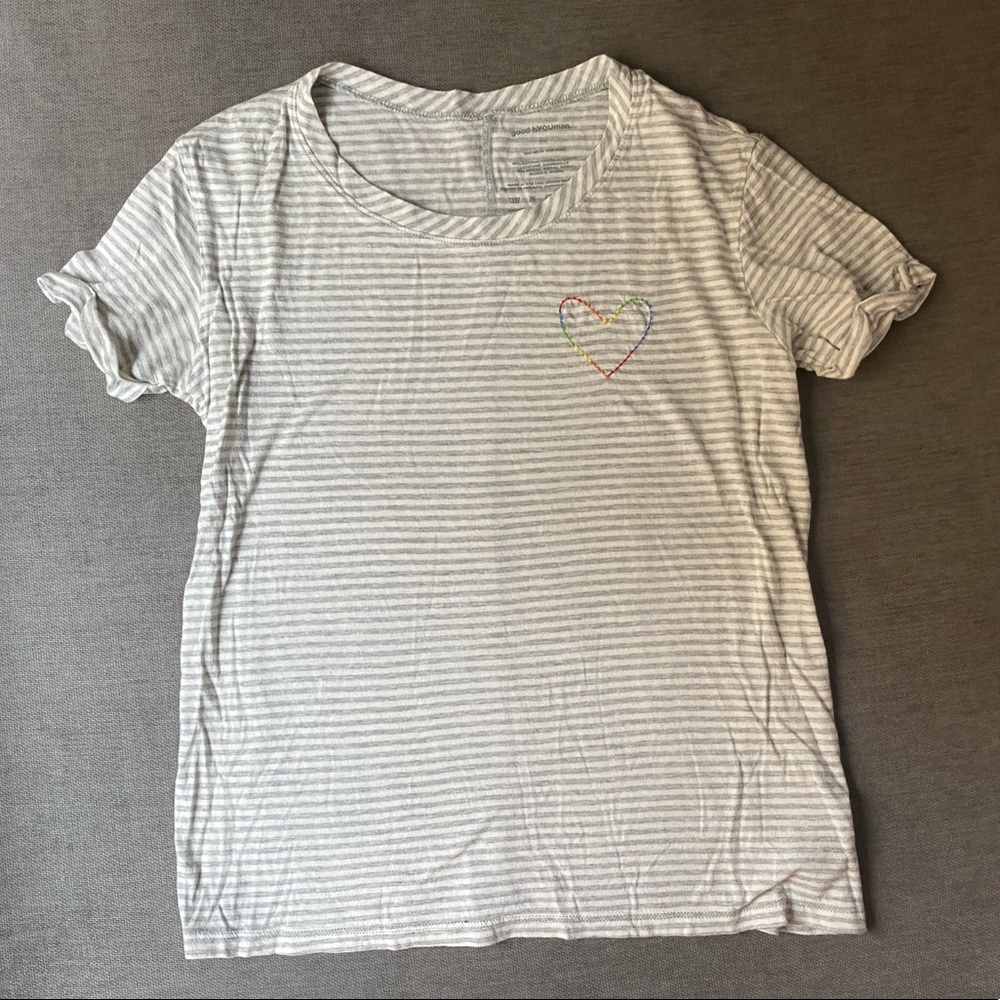 Anthropologie Good hYOUman T-Shirt